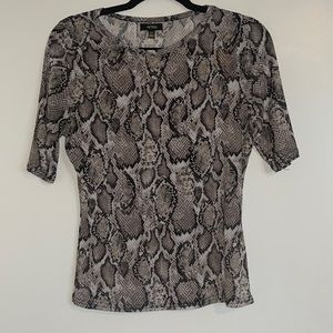 Snakeskin Top